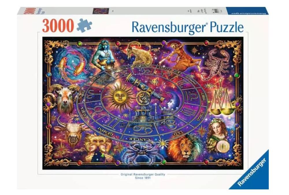 RAVENSBURGER 3000 Piece Puzzle Zodiac Horoscope NEW IN BOX SEALED